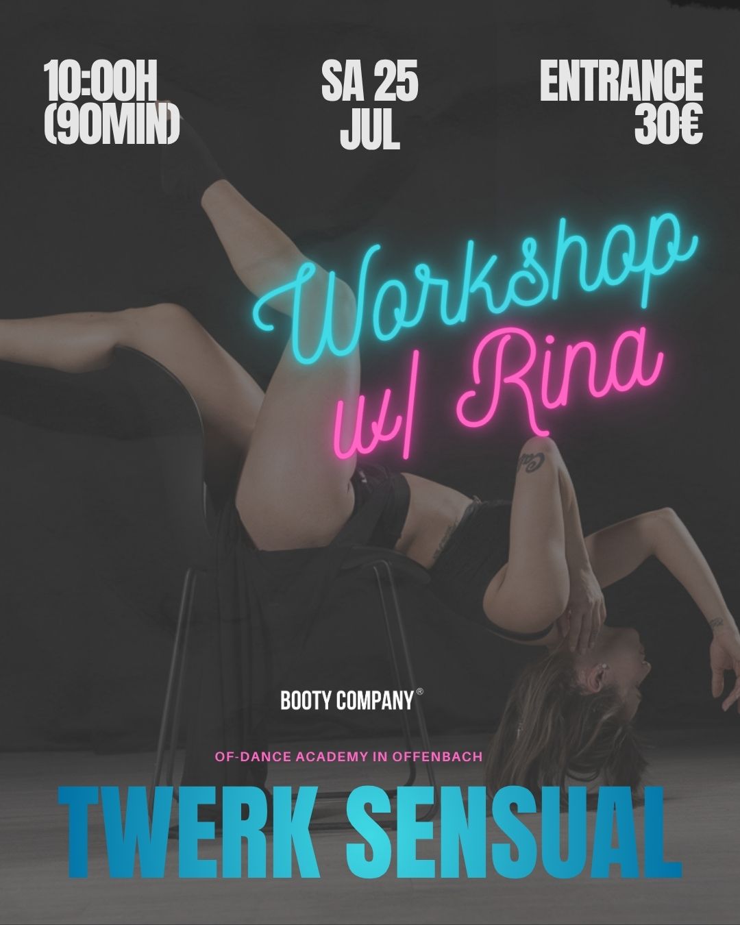 TWERK SENSUAL WORKSHOP mit Rina
