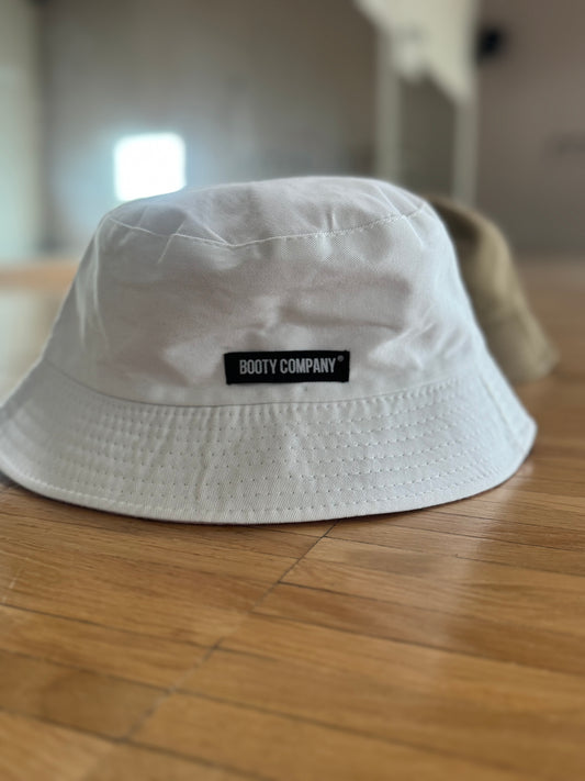 BUCKET HAT - White + Rose